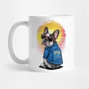 Bulldog fun and freedom Mug